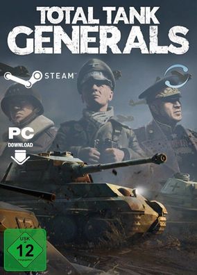 Total Tank Generals (PC, 2023, Nur der Steam Key Download Code) Keine DVD, Keine CD