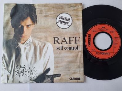 Raff/ Raf - Self control 7'' Vinyl Germany ITALO DISCO