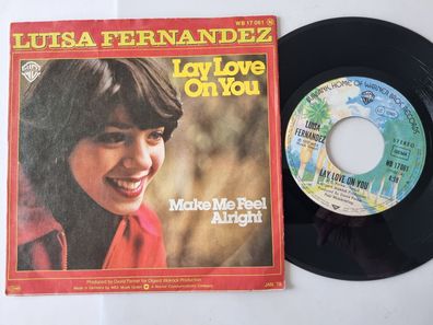 Luisa Fernandez - Lay love on you 7'' Vinyl Germany