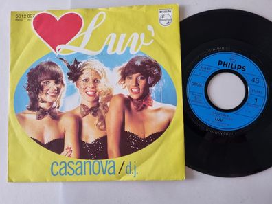 Luv' - Casanova 7'' Vinyl France