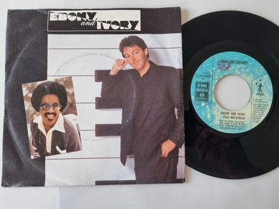 Paul McCartney & Stevie Wonder - Ebony and ivory 7'' Vinyl Italy