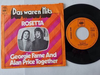 Georgie Fame/ Alan Price - The ballad of Bonnie & Clyde/ Rosetta 7'' Vinyl