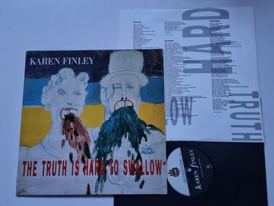 Karen Finley - The Truth Is Hard To Swallow Vinyl LP Germany