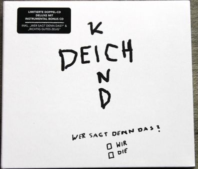 Deichkind - Wer Sagt Denn Das? (2019) (2xCD) (SGM 07DLX) (Neu + OVP)