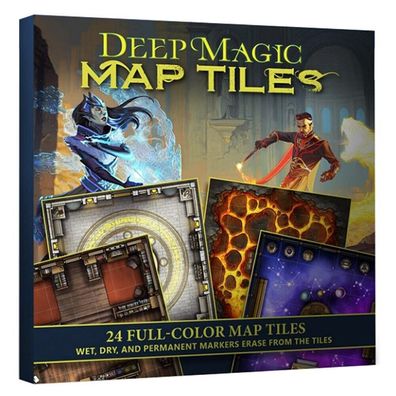Deep Magic Arcane Map Tiles (5E, D&D, Kobold Press) - KOB9672