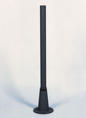 Konstsmide Persius Wegeleuchten Pfahl schwarz matt 90cm für Konstsmide Leuchten