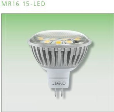 EGLO LED MR16 / GU5,3 warmweiß Leuchtmittel 3 W 15 Smd-led`s 1Stk.
