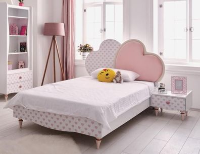 Luxus Betten Kinderbett Kinderzimmer Bett Kinderbett Möbel Holz Weiß Neu
