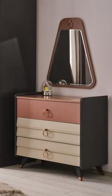 Kommode mit Spiegel Setra Modern Kommode Luxus design Schlafzimmer neu