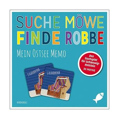 Suche Moewe &ndash; Finde Robbe. Mein Ostsee Memo Memory mit 30 lie