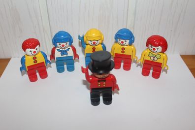 LEGO® DUPLO® Zirkus Figuren Clowns * Sammlerfiguren Adventskalender