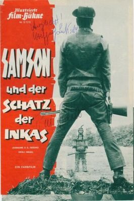 Film Bühne Samson Inkas Original Autogramme Lukschy - Toni Sailer #O.
