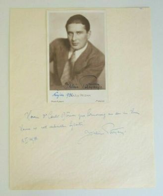 100% Original Autogramm Autograph handsigniert Julius Patzak #OW