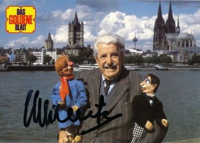 100% Original Autogramm Autograph handsigniert Willy Millowitsch X23