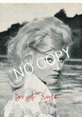 Original Autogramm handsigniert Birgit Bergen C1.49