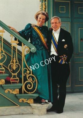 Königin Beatrix Original Autogramm Anfrage C1.75