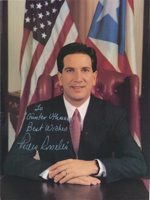 Autogramm Politik - Pedro Rossell&oacute; Resident Commissioner of Puerto Rico #69