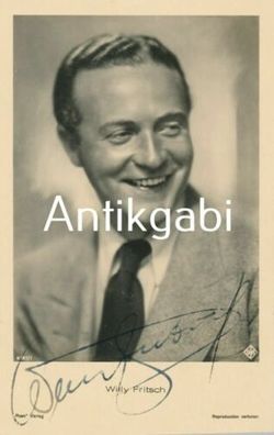 Willy Fritsch Original Autogramm handsigniert 30er Jahre Ross Verlag C1.5