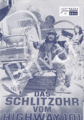 100% orig Autogramme Autograph Programm "Schlitzohr vom Highway 101" L1.31
