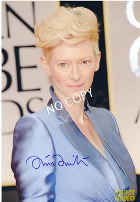 100% Original Autogramm Autograph Karte handsigniert Tilda Swinton G1.1