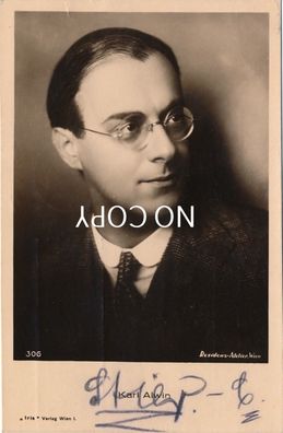 100% Original Autogramm Autograph Karl Alain Opern Dirigent X34