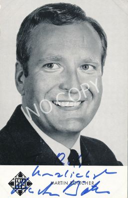 100% Original Autogramm Autograph Karte handsigniert Martin Böttcher J1.69