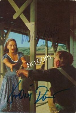 Original Autogramm Autograph Karin Dor & Kurt Grosskurth - Karl May D1.4