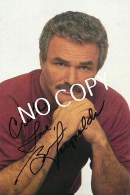 100% Original Autogramm Autograph Karte handsigniert Burt Reynolds D1.32