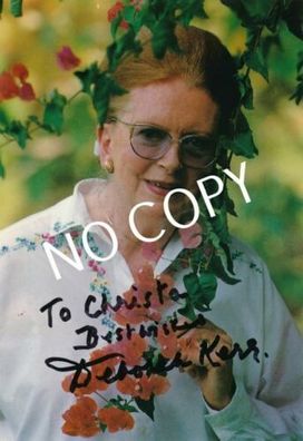 100% Original Autogramm Autograph Karte handsigniert Deborah Kerr D1.32
