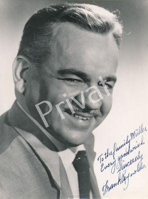 100% Original Autogramm Autograph handsigniert Frank Reynolds L1.67