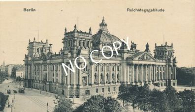 Foto PK WK I Berlin Reichstagsgebäude Feldpost H1.16