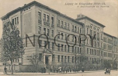 Foto WK1 PK Feldpost -Leipzig im Kriegsjahr 1915 X8