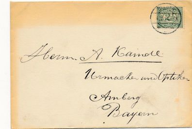 Brief Briefmarken Niederlande München 1914 Stamp