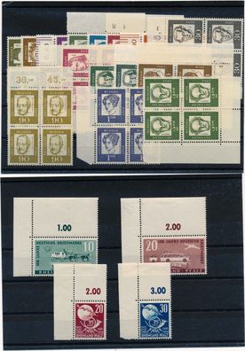 Briefmarken Deutschland Gute Werte aus Guter Sammlung Echtheit Garantiert X5