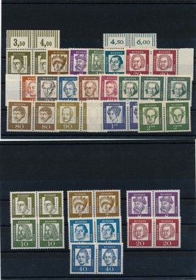 Briefmarken Deutschland Gute Werte aus Guter Sammlung Echtheit Garantiert X5