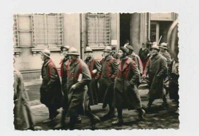 Foto WK II. Gefangene Franzosen Belgier #12