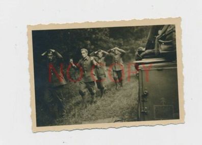 Foto WK 2 Westen gefangene Soldaten #9
