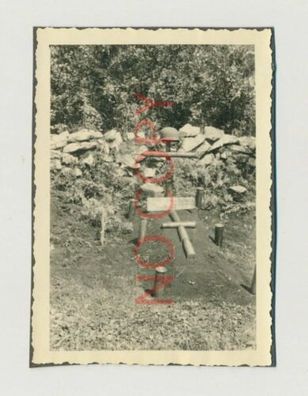 Foto WK2 schwere Panzerabteilung 508 - Grave Grab # 28