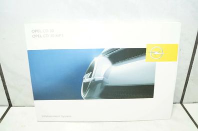 Opel Astra H Zafira B CD30 MP3 Handbuch Anleitung 13261158 09952863 XBWL