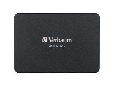 SSD 128GB Verbatim, SATA-III, 6,35cm (2,5''), Vi550, (R) 550MB/ s, (W) 430MB/ s