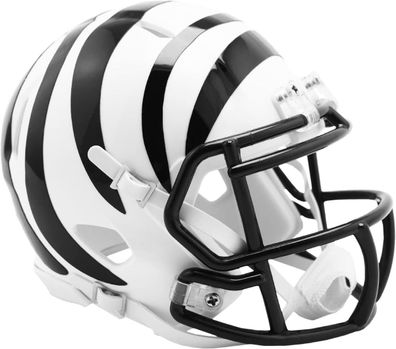 NFL Cincinnati Bengals Alternative Mini Helm Speed Riddell Footballhelm 095855000411