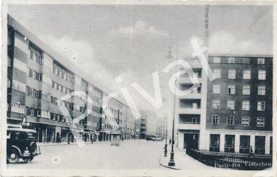 Foto PK WK II Ansicht Straße in Aalborg 1940 Norway L1.44