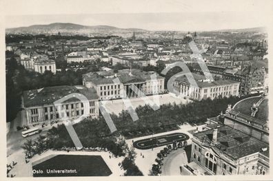 Foto PK WK II Panorama Universität Universitetet i Oslo 1940 Norway L1.44