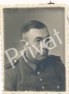 Foto WK II Wehrmacht Portrait eines Soldaten 1940 Norway L1.45