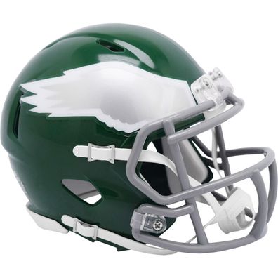NFL Philadelphia Eagles Throwback 1974-95 Mini Helm Speed Footballhelm 95855636153