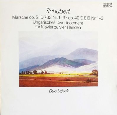 Eterna 8 27 115 - Märsche Für Klavier Zu Vier Händen - Op. 51 D 733 Nr. 1-3 /