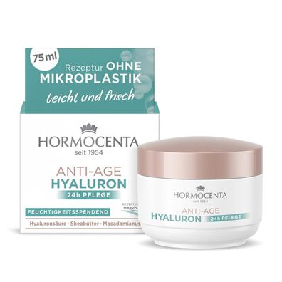 6x Hormocenta 75ml Anti Age Hyaluron 24h Tagespflege Nachtcreme Gesicht Haut