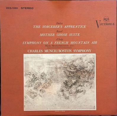 RCA Victrola VICS-1060 - The Sorcerer's Apprentice / Mother Goose Suite / Sympho