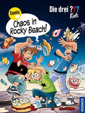 Die drei ??? Kids, Chaos in Rocky Beach! Comic Christian Hector Bjo