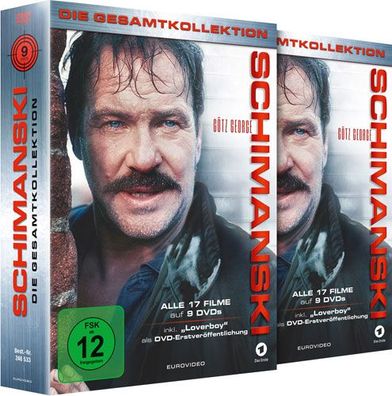 Schimanski Gesamt-BOX (DVD) 9DVD, TATORT Alle 17 Filme + Loverboy (2013), Schuber ...